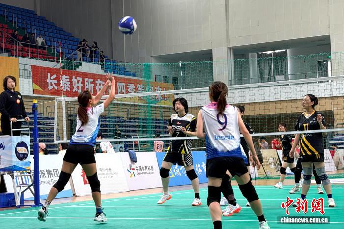 第三届中国·长泰乡村气排球公开赛在福建长泰盛